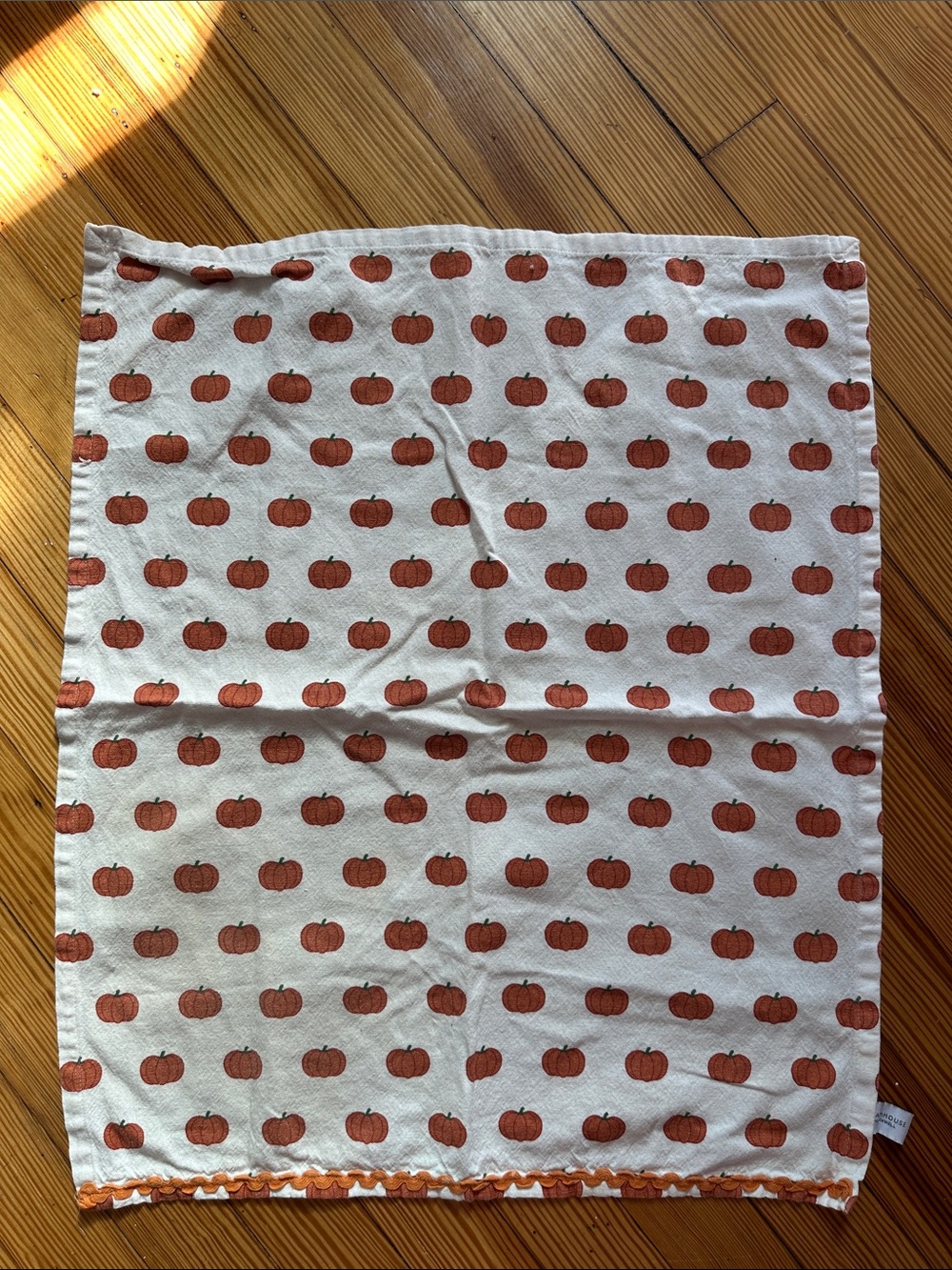 Autumn Pumpkin Kitchen Hand Towel